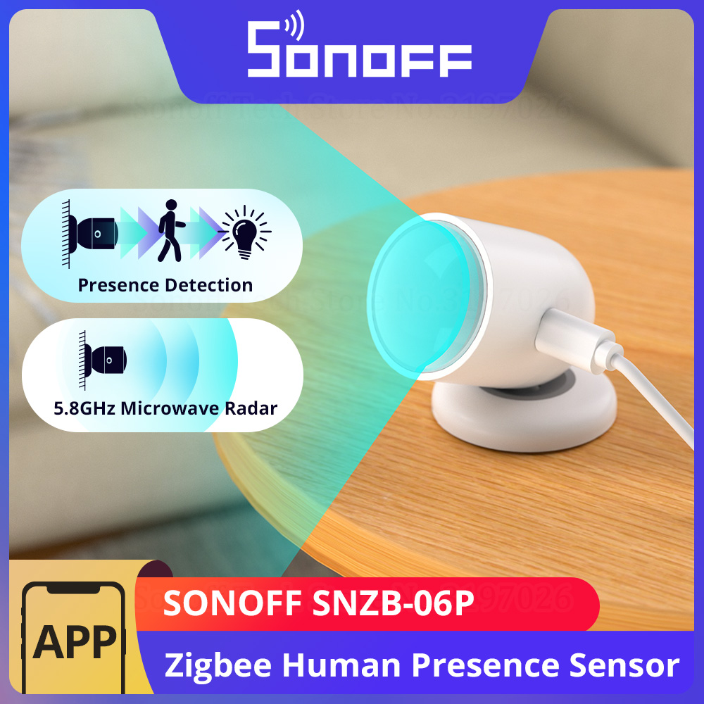 SONOFF SNZB-06P Zigbee İnsan V - Sonoff Basic incelemesi ve fiyatı