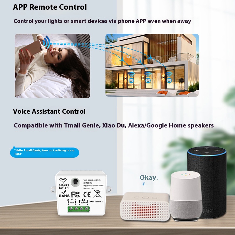 Tuya Akıllı Kapatma Cihazı Kab - Smart Relay Tuya incelemesi ve fiyatı